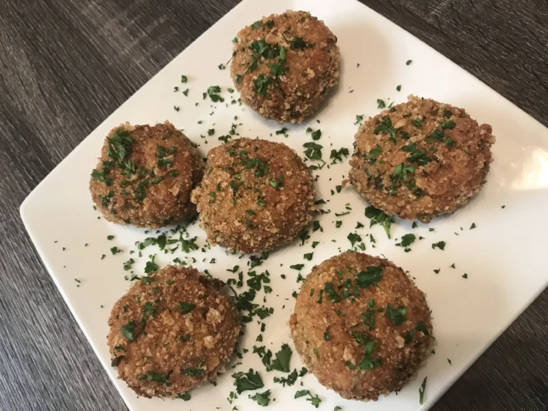 Low Carb Deep Fried Goat Cheese