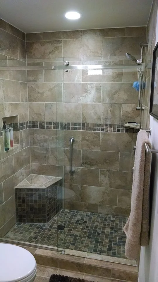 Master Bath Remodel - Walk in Shower View