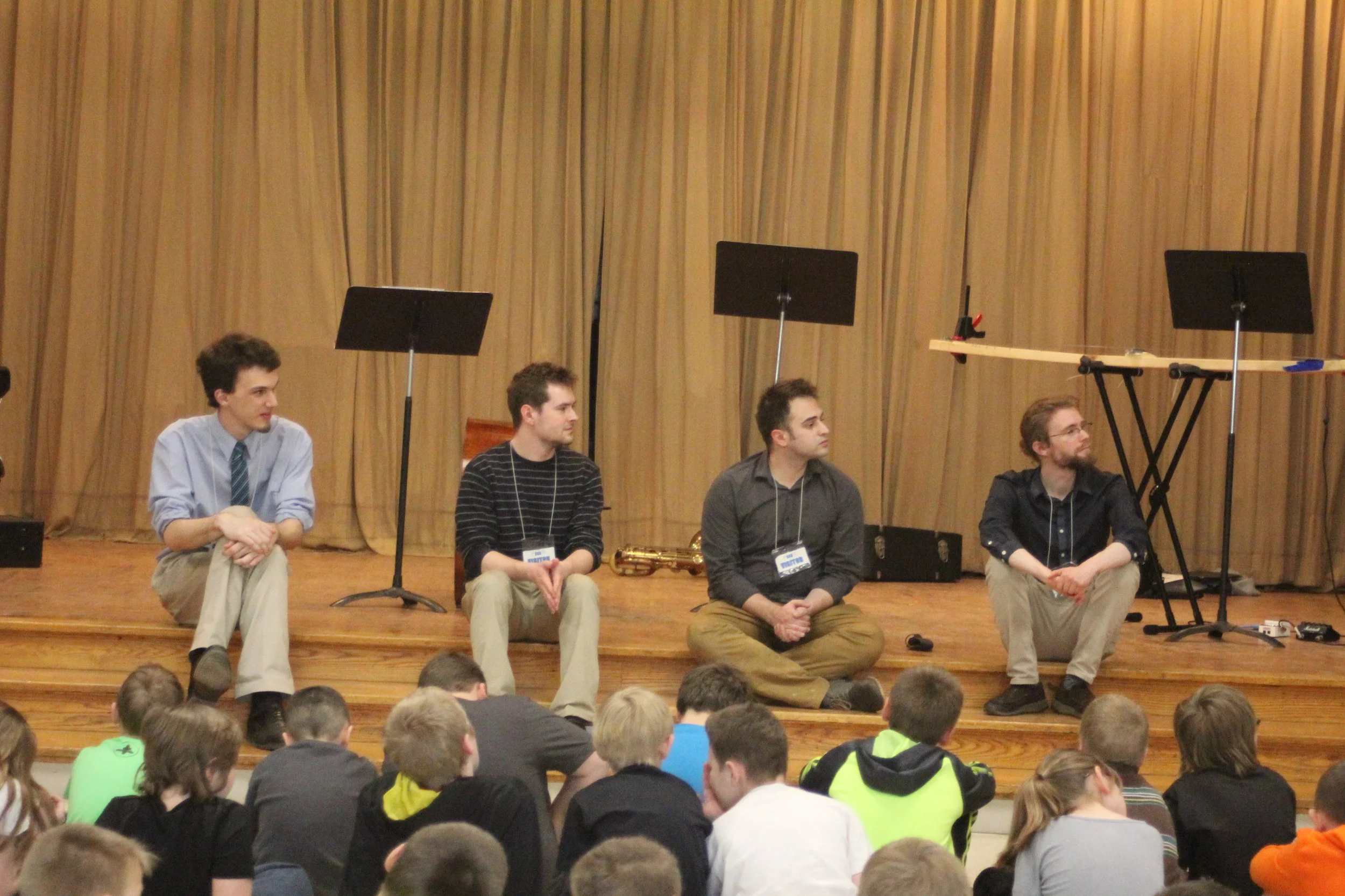  At Sinclairville Elementary School with Drive (J:).  Sinclairville, NY - 19 Apr 17  