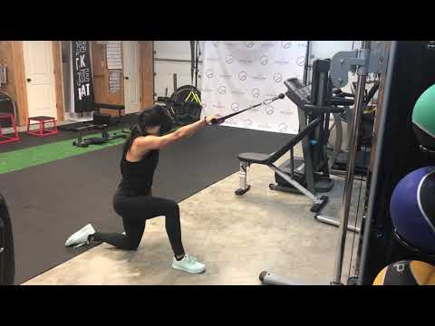 328. Kneeling BACK pull variation