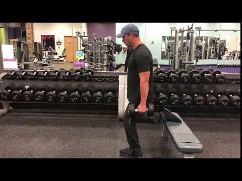 65. Bulgarian squats for legs