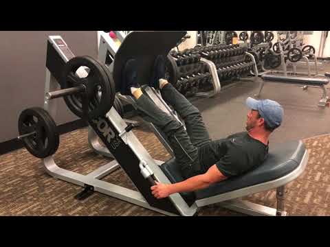 67. Leg Press machine