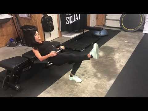 374. One-legged Glute Bridge