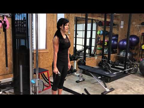 387. Cable Reverse Bicep Hammer curls