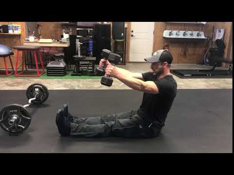 406. Dumbbell Shoulder front raises