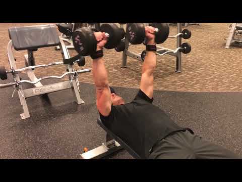 44. Dumbbell Chest Flies