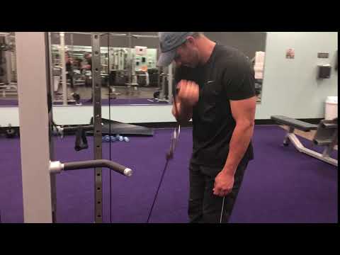 56. One arm bicep curl