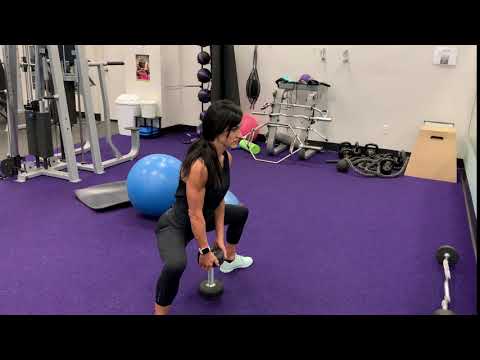 406. Pulse DB squats