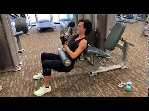 411. Leg Extension Hip Thrusts for Glutes
