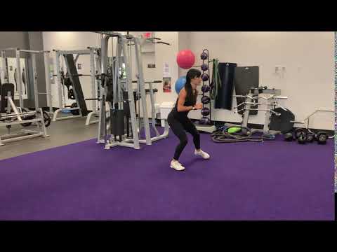 425. Side Walking Squats