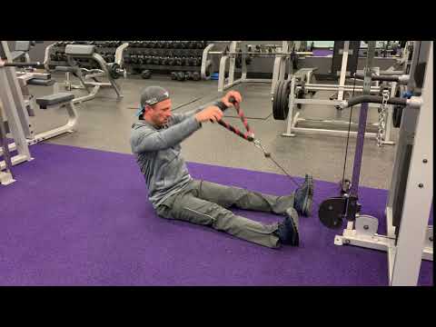 450. Cable tower Shoulder Raise with Rope Extension