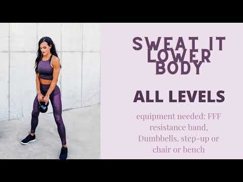 SWEAT IT LOWER BODY 30 min