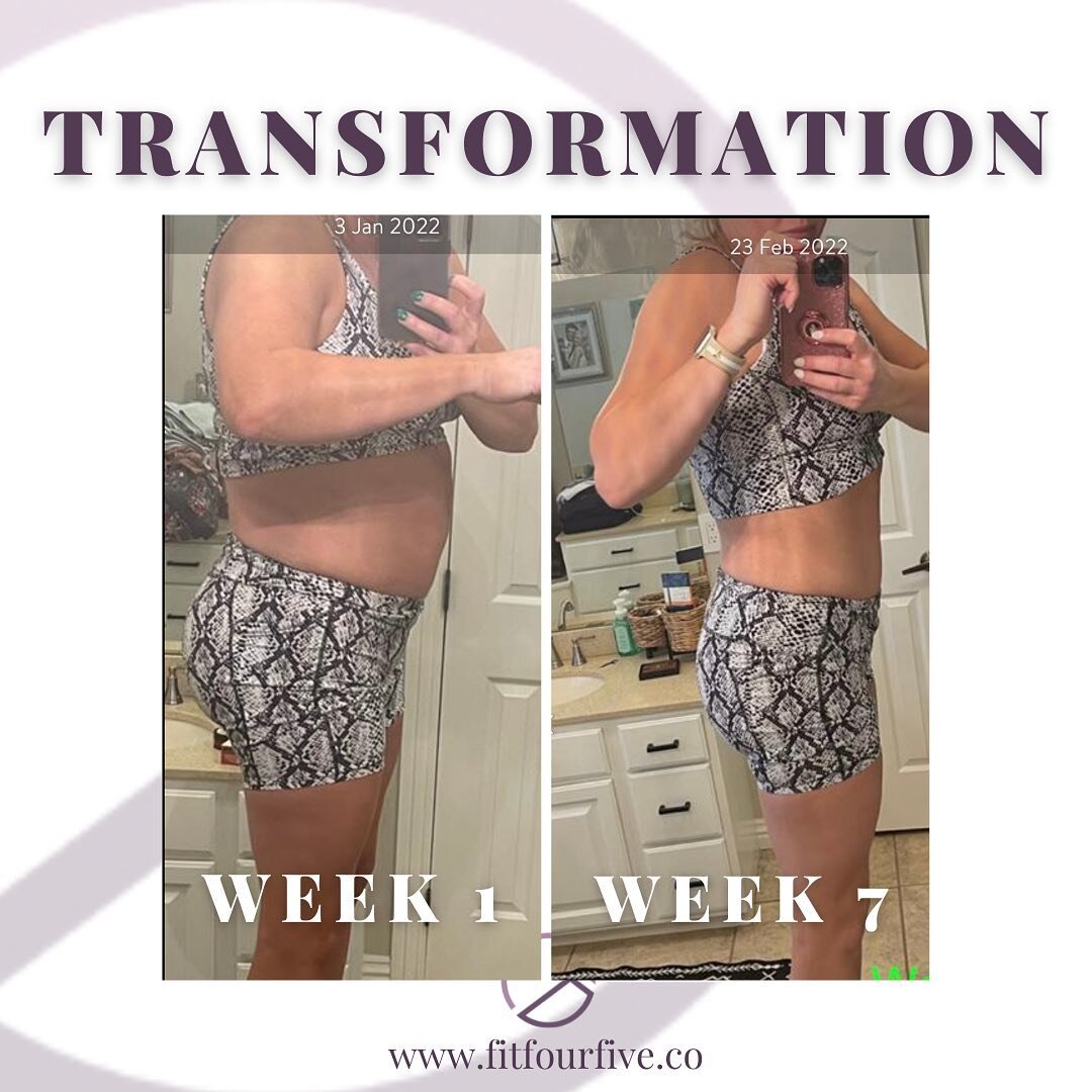 C L I E N T  P R O G R E S S

Sharing another client who has been beyond AMAZING to work with. In the past she has always done the &quot;fast and gain it back way&quot; and this time she has chose to do it slow and sustainable online with my guidance