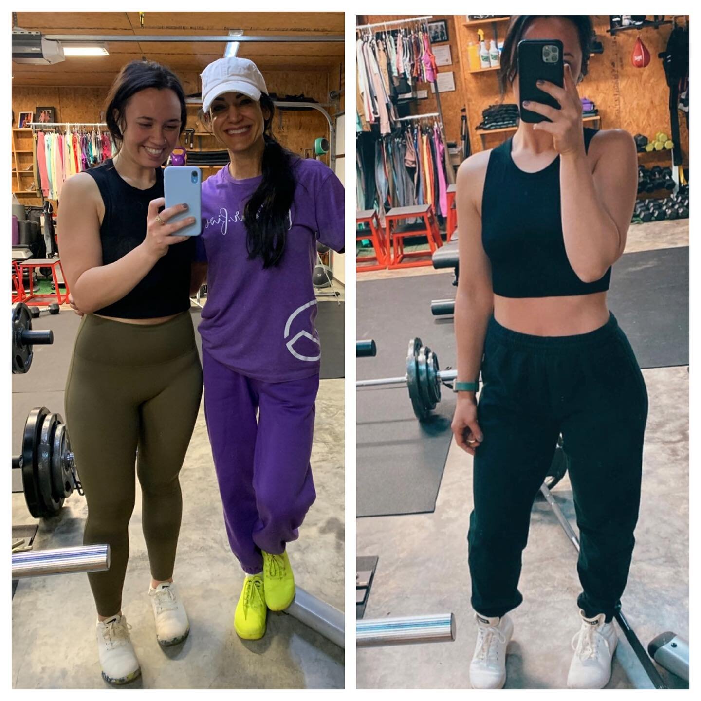 December &gt; February 

This my friends is what you call &quot;reverse dieting&quot; and &quot;body recomp&quot;

9 lbs difference for all the scale watchers and calories are up (we call that reverse dieting in the health and fitness world)

We have
