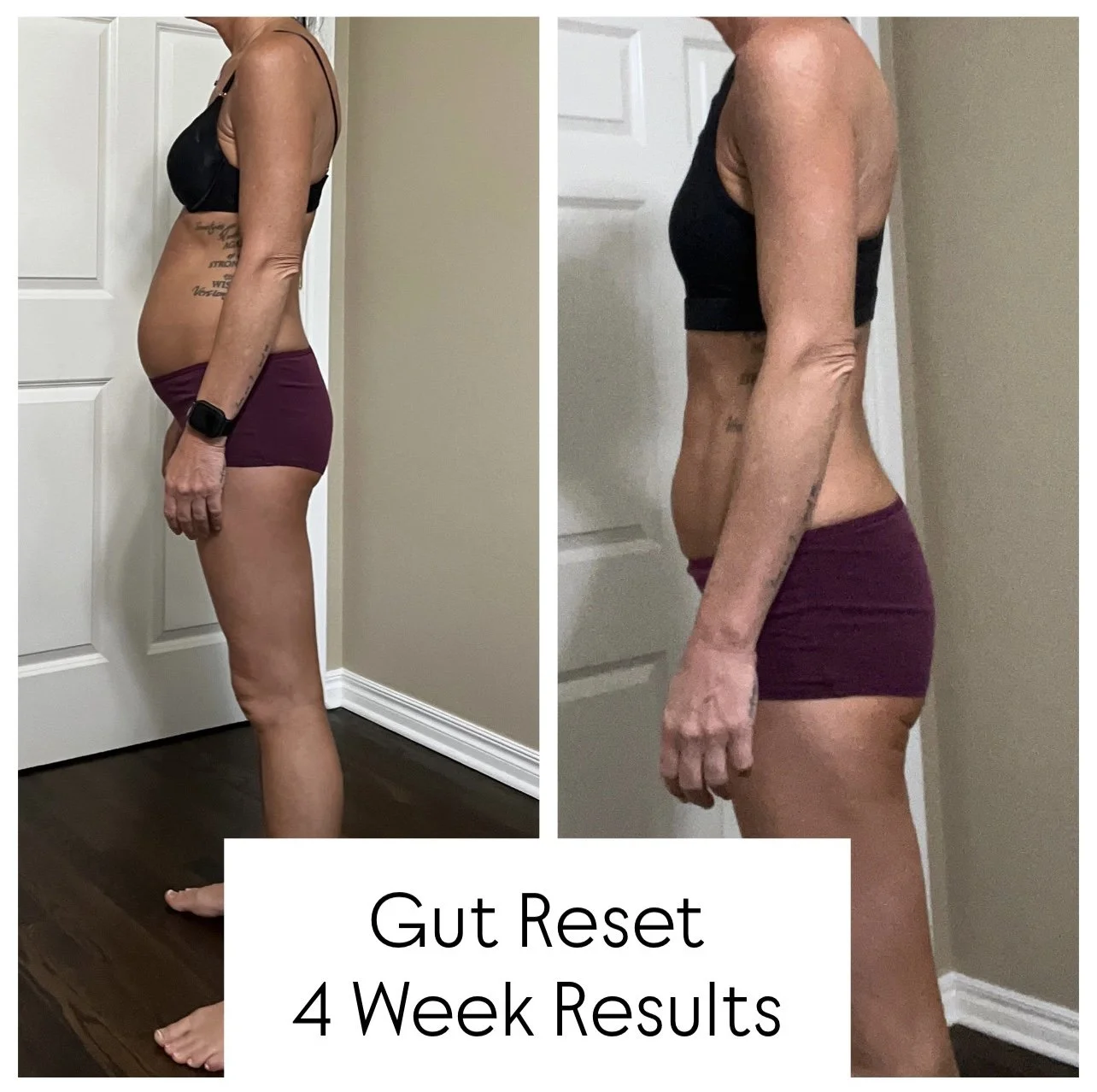 GUT HEALTH "Reset for bloating or food sensitivities" with two week checkins