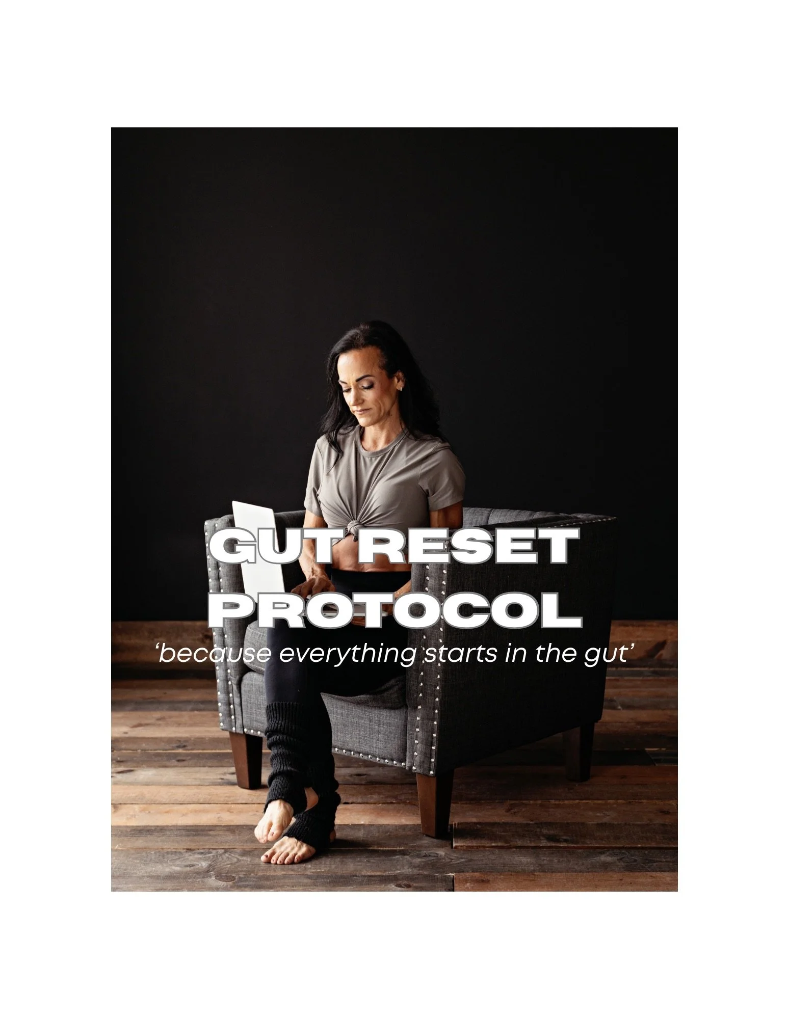 GUT RESET HEALING PROTOCOL for "food sensitivities and bloating" EBOOK ONLY