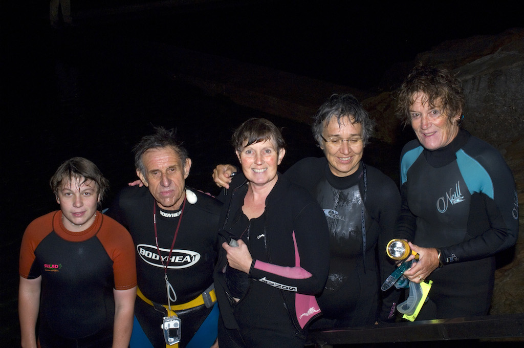 Blue Pool night snorkel