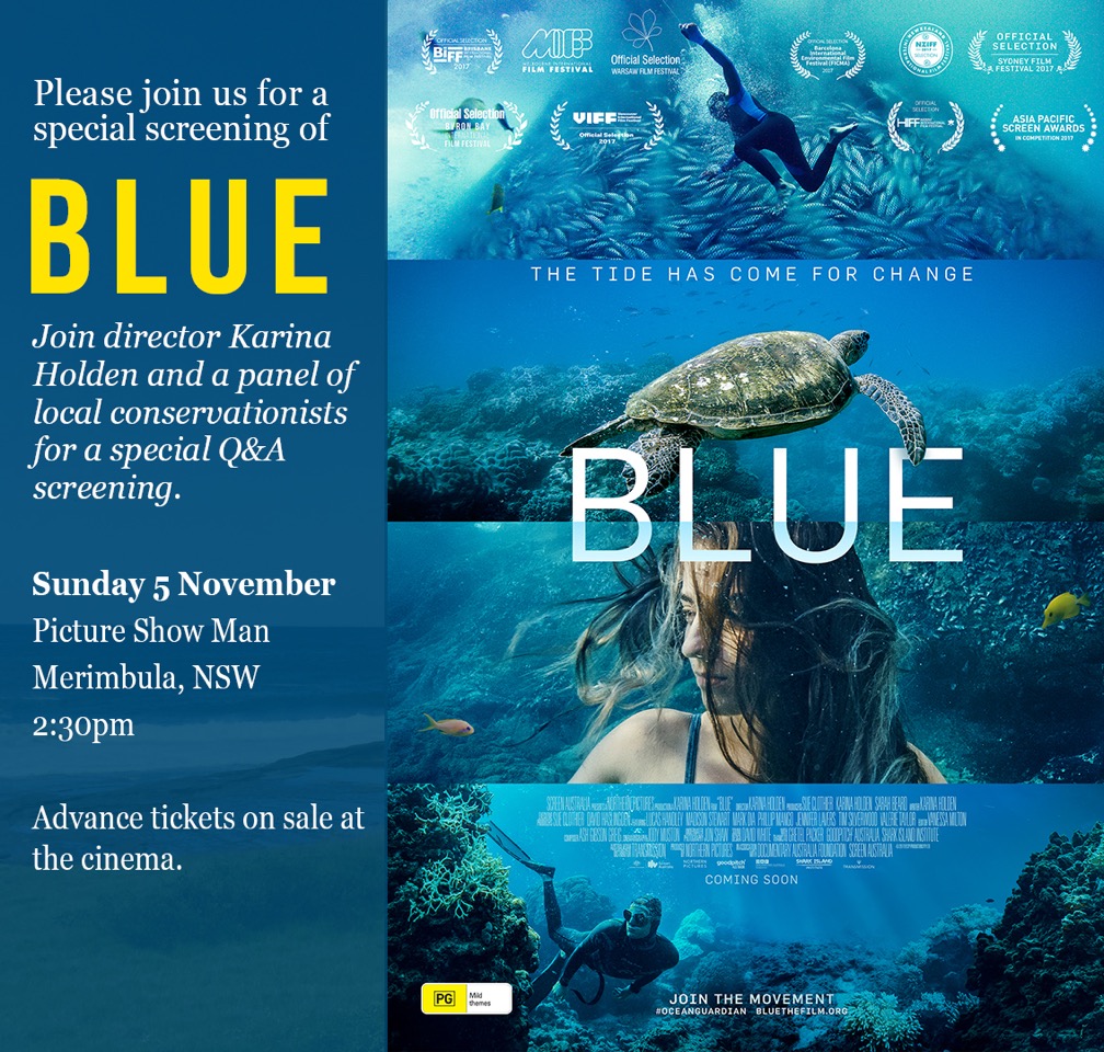 BLUE a new film about our oceans, and what we can do to help