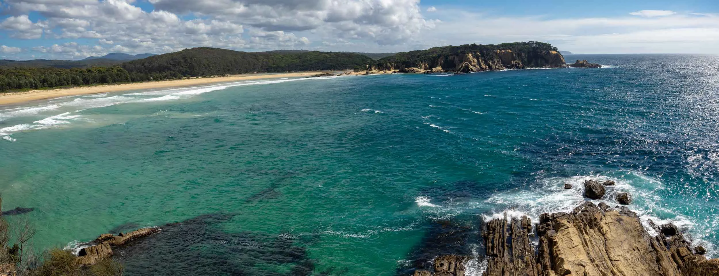 view from Wajurda Point, Saturday 2nd March 2019