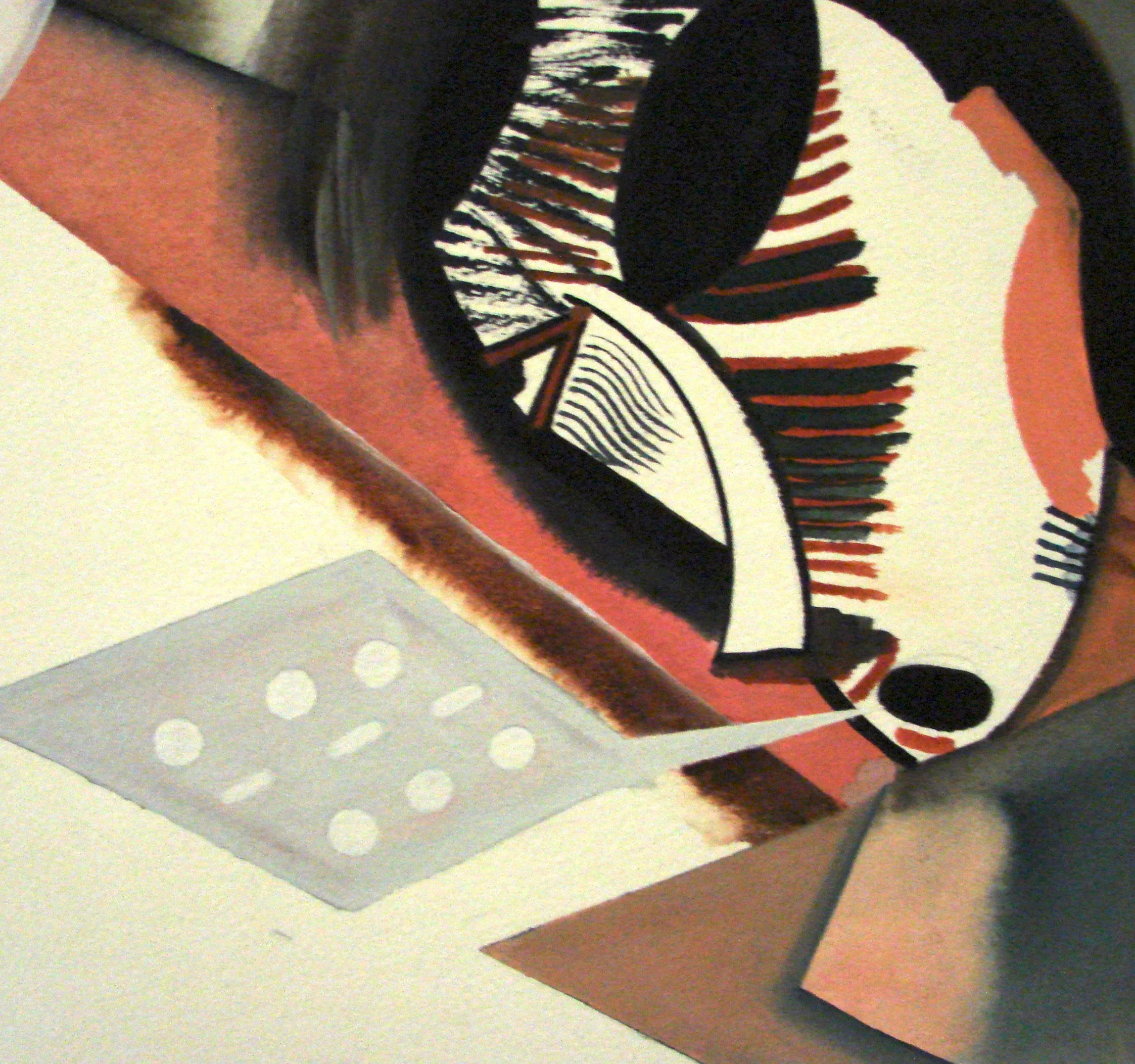 Detail, Demoiselle with S.O.S.
