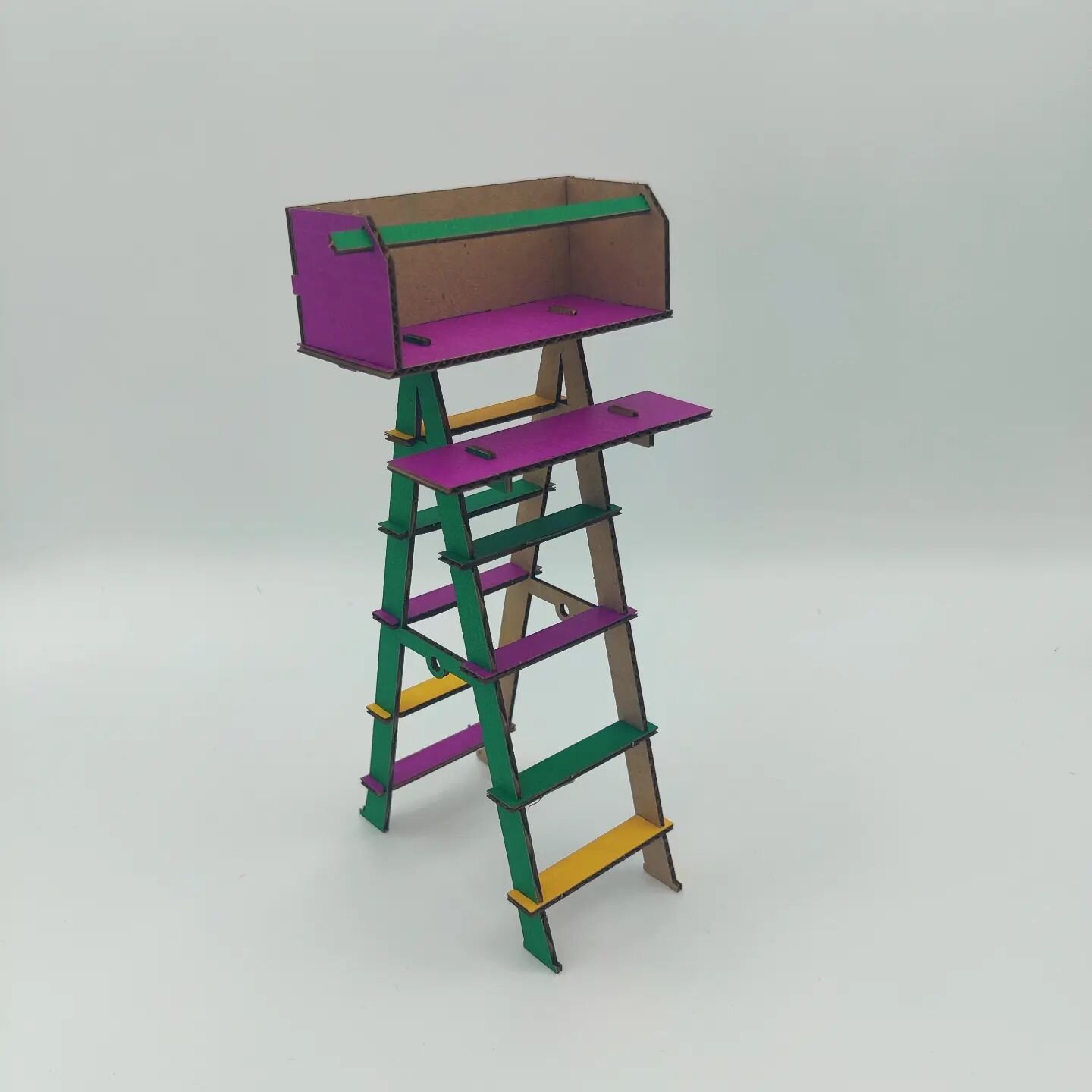 Like any kid growing up in New Orleans the one thing I wanted during Mardi gras was to have a Parade Ladder. My parents were not the type to even have a ladder in the house, but after much begging they relented. We headed over to Clement Hardware on 