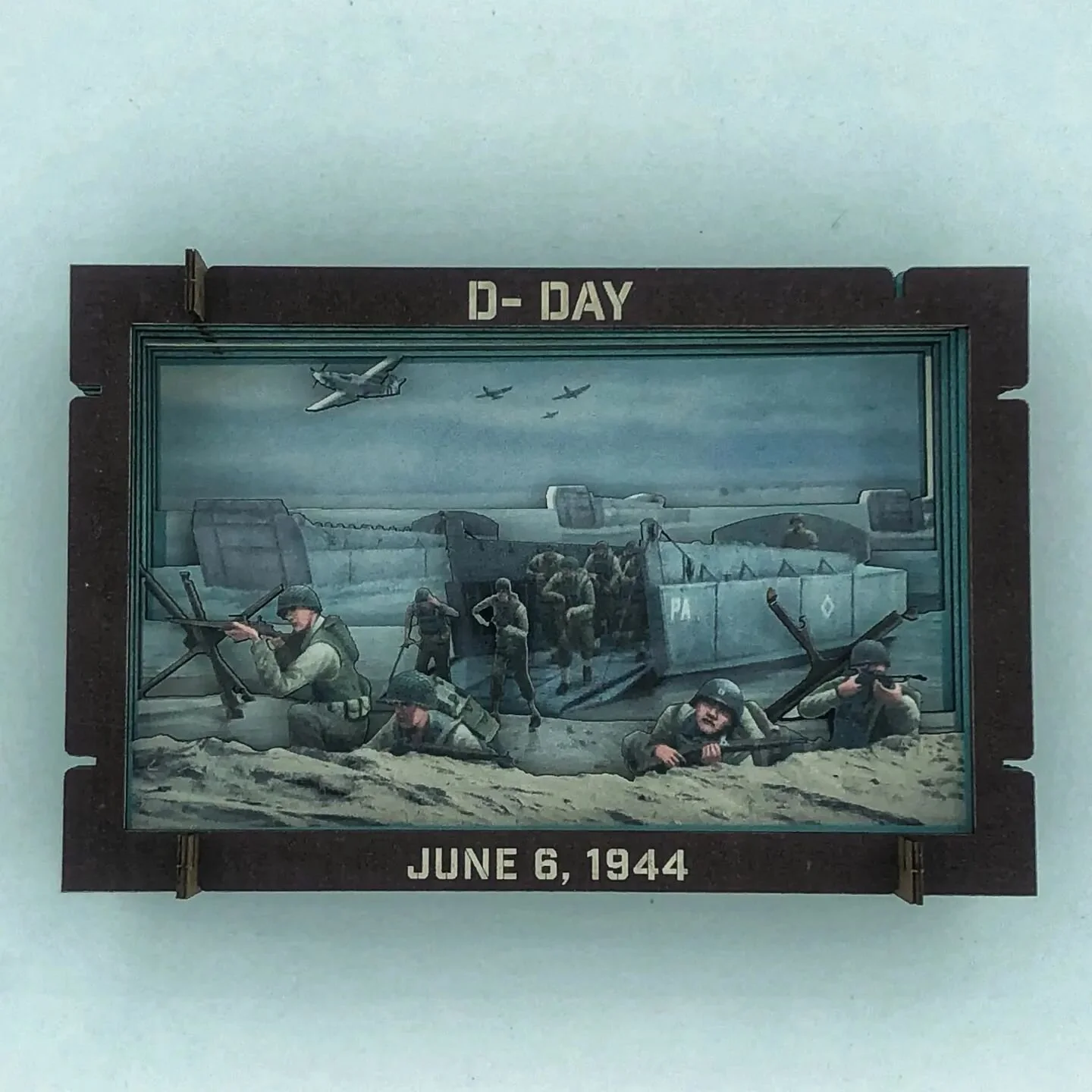 June 6th 1944. The allies stormed the beaches of Normandy France. Of course if you're from New Orleans you know the part of the story which is that  all of the landing boats were designed and built in NOLA. In commemoration of that day we created thi