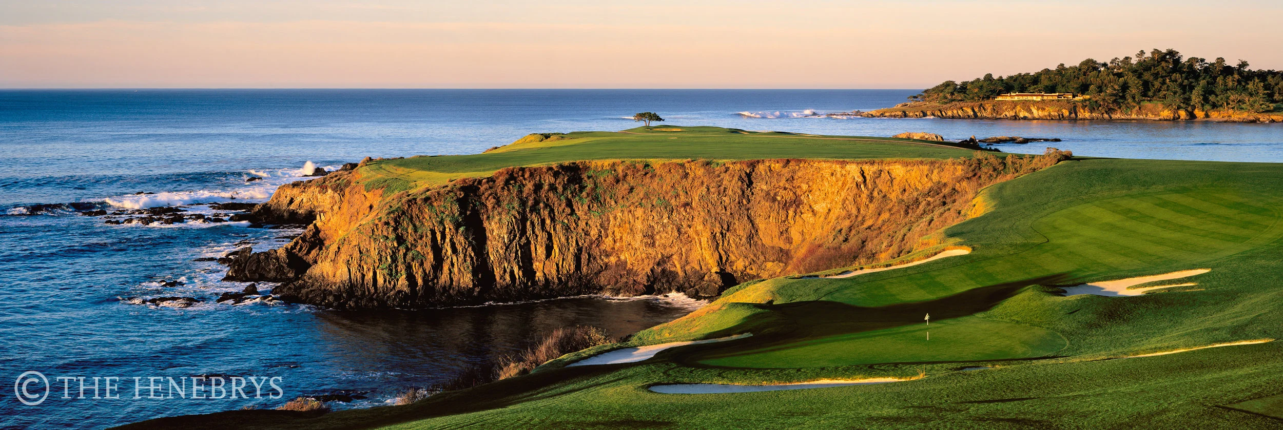 “By Dawn’s Early Light” 8th Pebble Beach Golf Links®, California