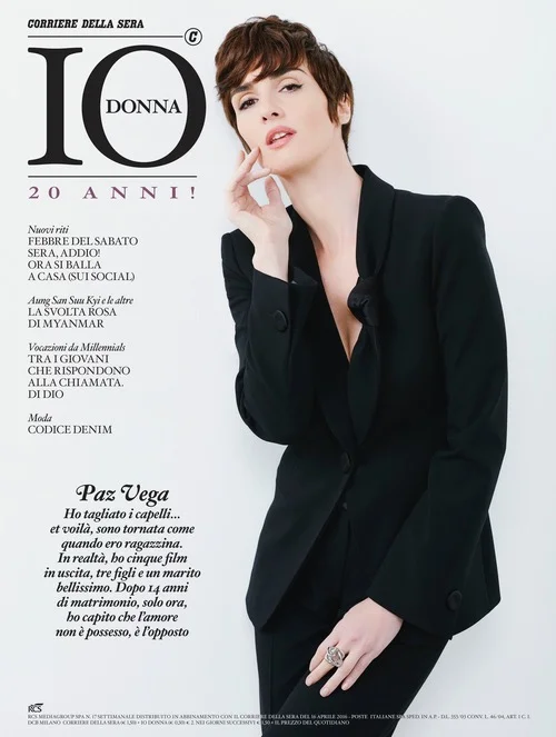 IO Donna x Paz Vega/ Jeff Vespa
