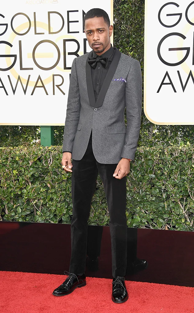Lakeith Stanfield at the Golden Globes