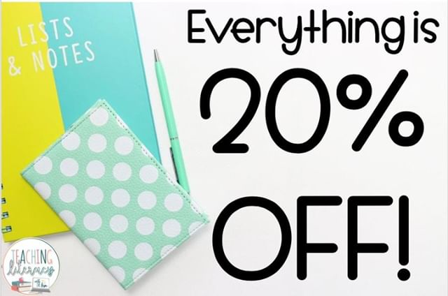 I have discounted every resource in my store (yes, even Bundles!) by 20%! ⁠
⁠
Sale: 9/1/19 - 9/3/19⁠
⁠
My store: bit.ly/TeachingLiteracy⁠
⁠
Happy shopping!⁠
⁠
#teacherspayteachers #teachingliteracy #teachersofinstagram #tpt #tptsale  #iteachtoo #elem