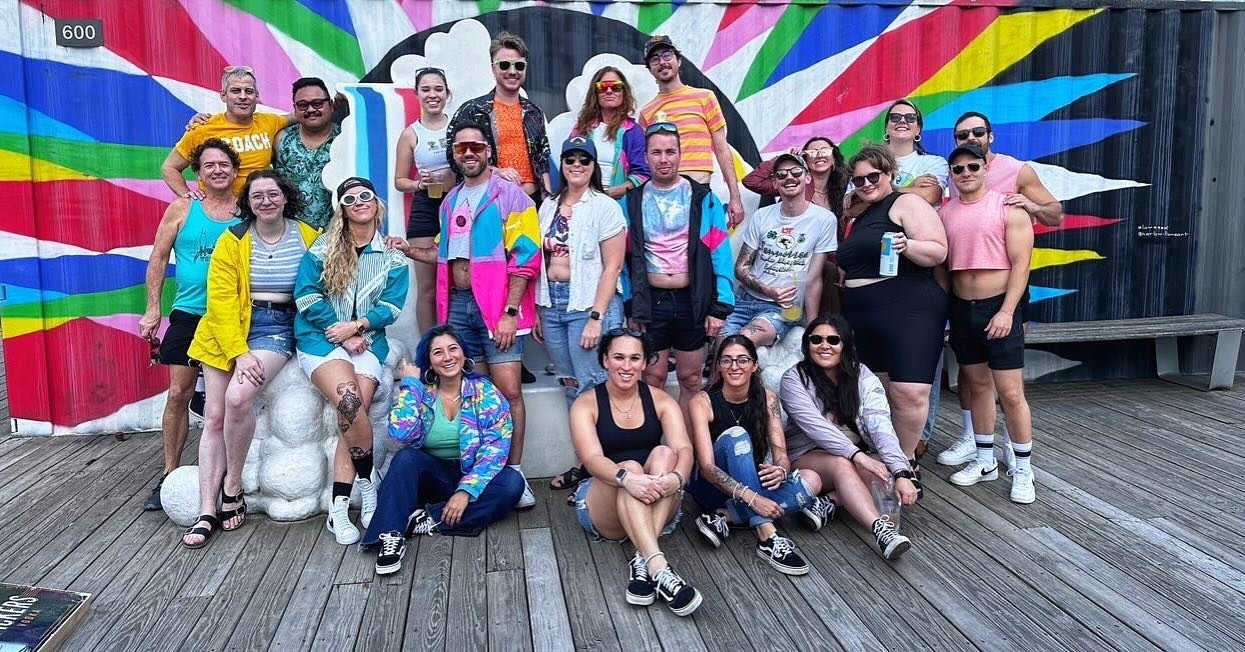 Windbreaker and crop top party? Say no more. 🤣 This crew from the weekend was a blast! And it FINALLY once again feels like Sandbar season ☀️ and crowds like this remind us why we love what we do 🤗🫶🏻 Plan your outrageous party with us. Everything