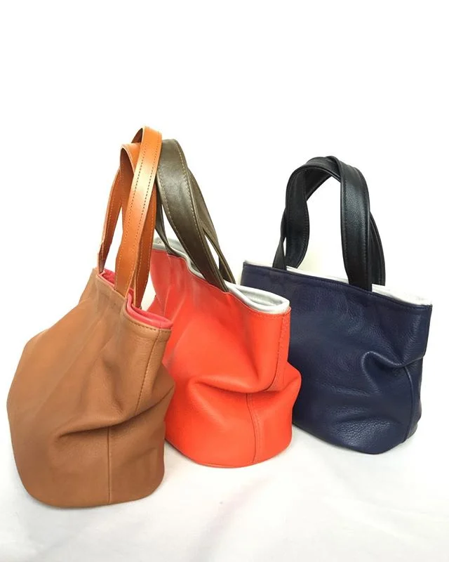 #the simple Louvre bag some colourful combinations #jonesleather.net#jonesleatherdesigns#australianleatherbags