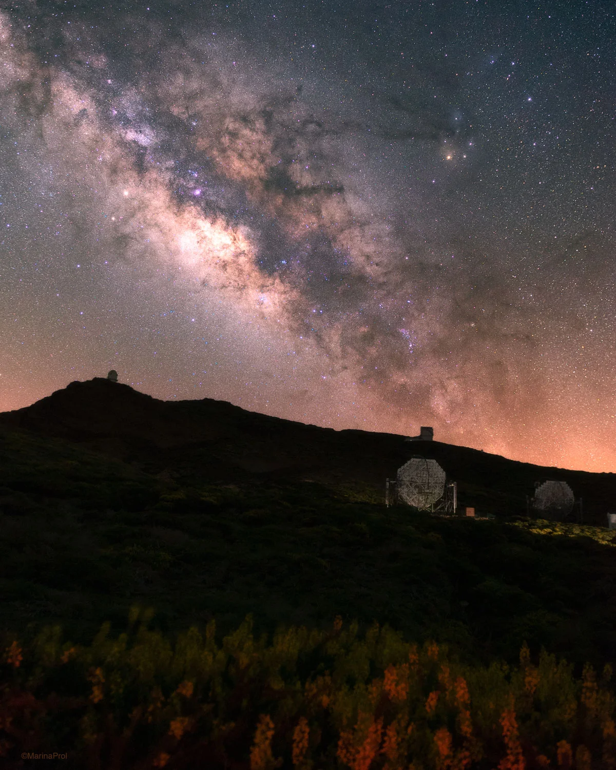 Telescopios y centro galáctico / Telescopes and Galaxy core