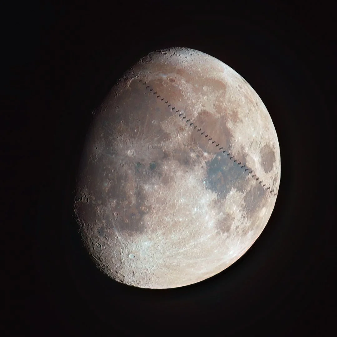 ISS - LUNA Color