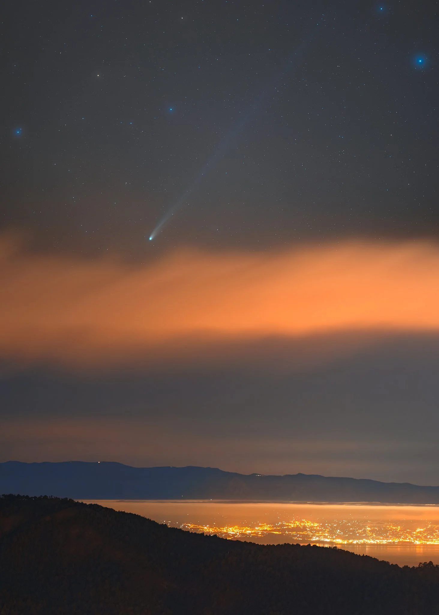 Cometa C/2025 A6 (Lemmon), Gran Canaria y Tenerife