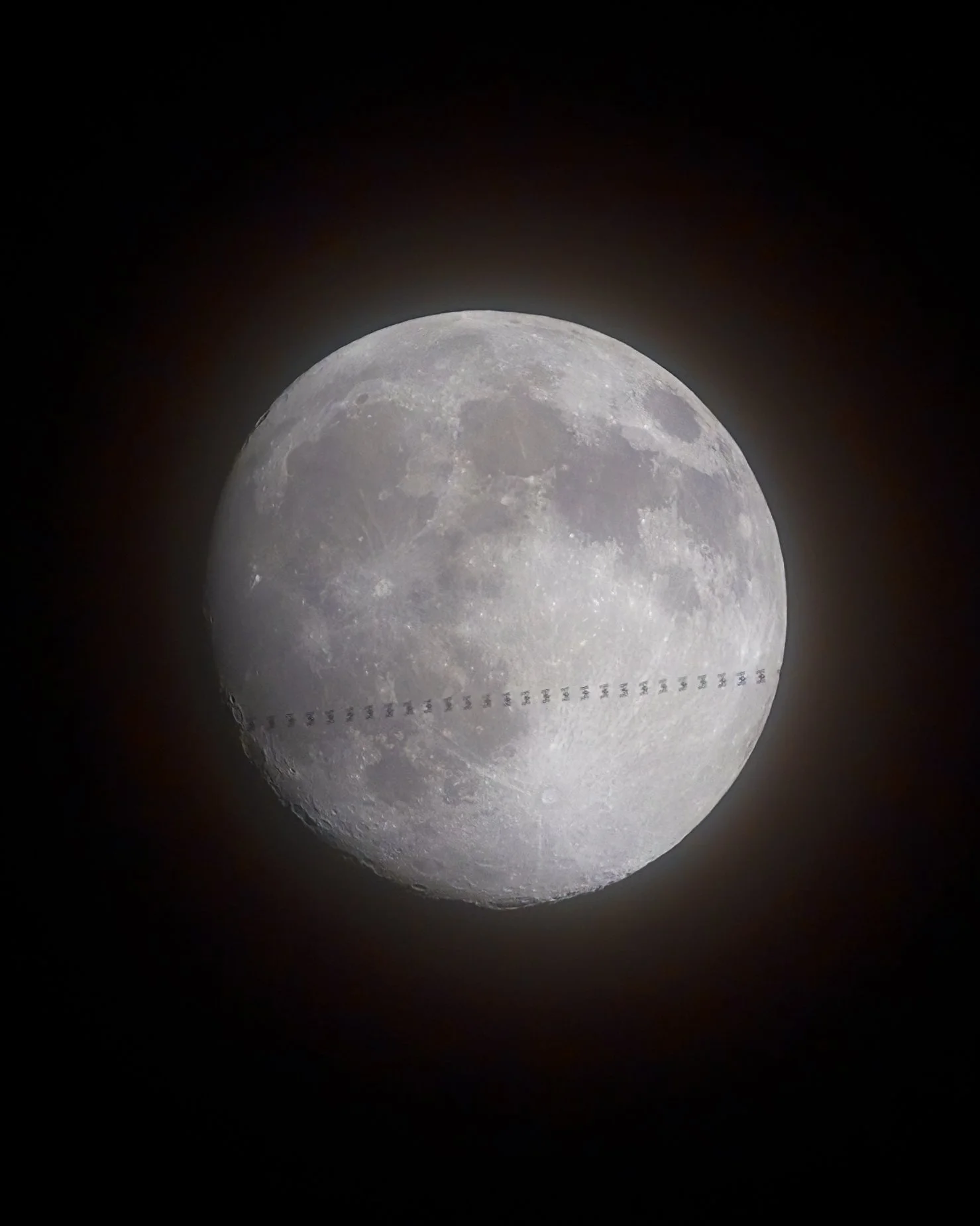 ISS - Luna