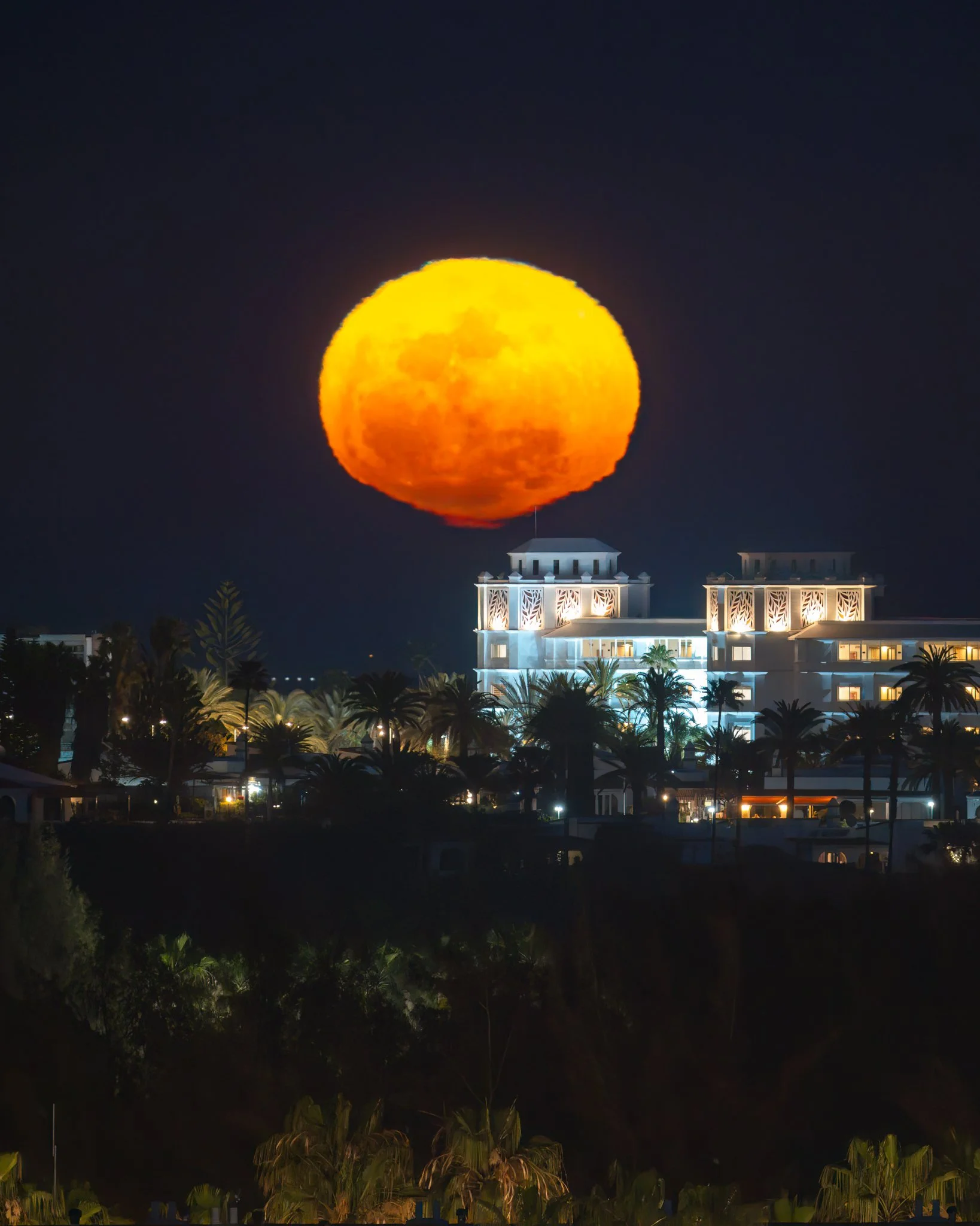 Rayo rojo lunar 