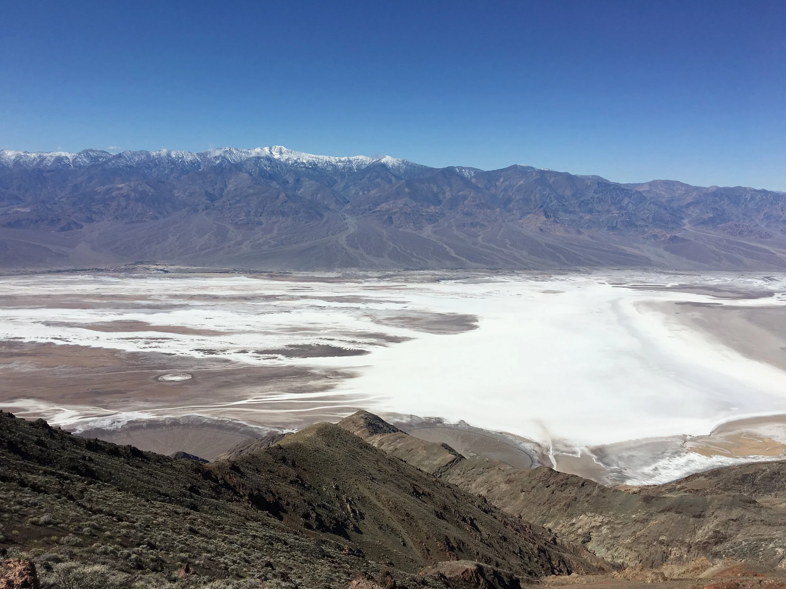 High above Badwater Basin, Death Valley National Park