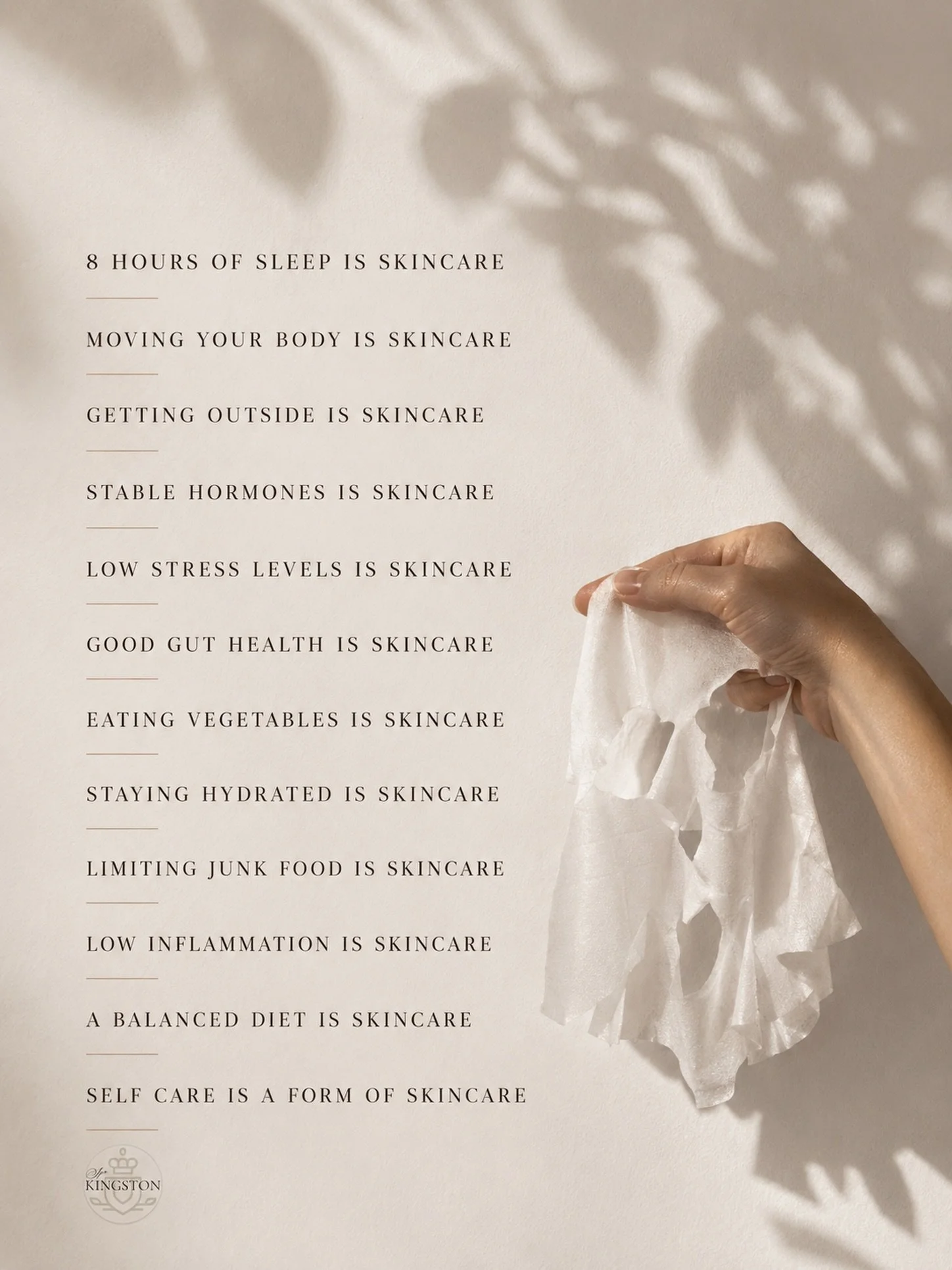 Your skin is your largest organ.
 Everything you do touches it.
 Take care of it. We&rsquo;ll take care of the rest. #spakingston #sandiego #facialsandiego #skinsandiego
