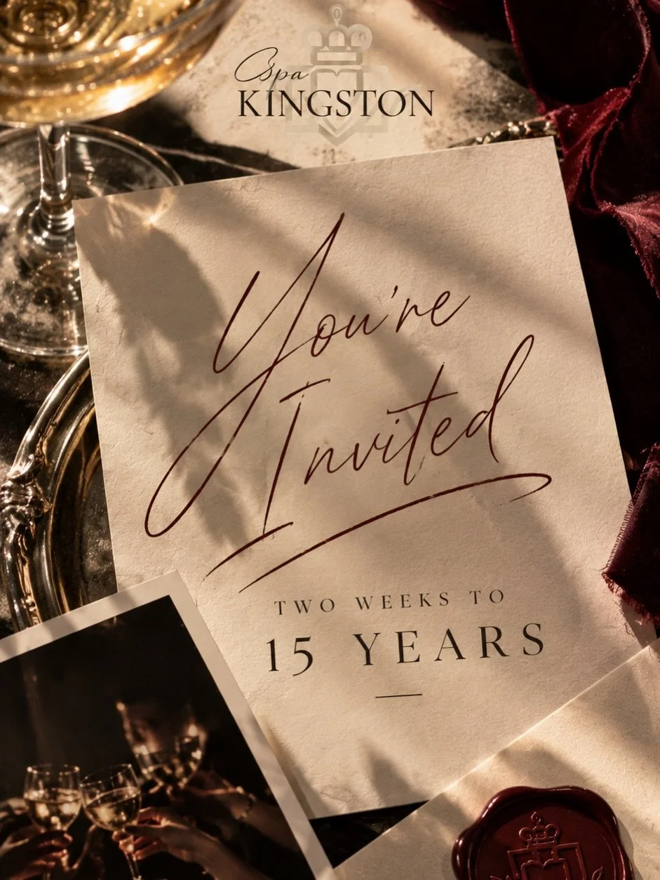 15 years of transforming skin, magical massage, wellness rituals &amp; luxury experiences. 🌹👑

For 15 years, Spa Kingston has been more than just a spa. It&rsquo;s been a place to escape, reconnect, feel cared for, and experience something truly sp
