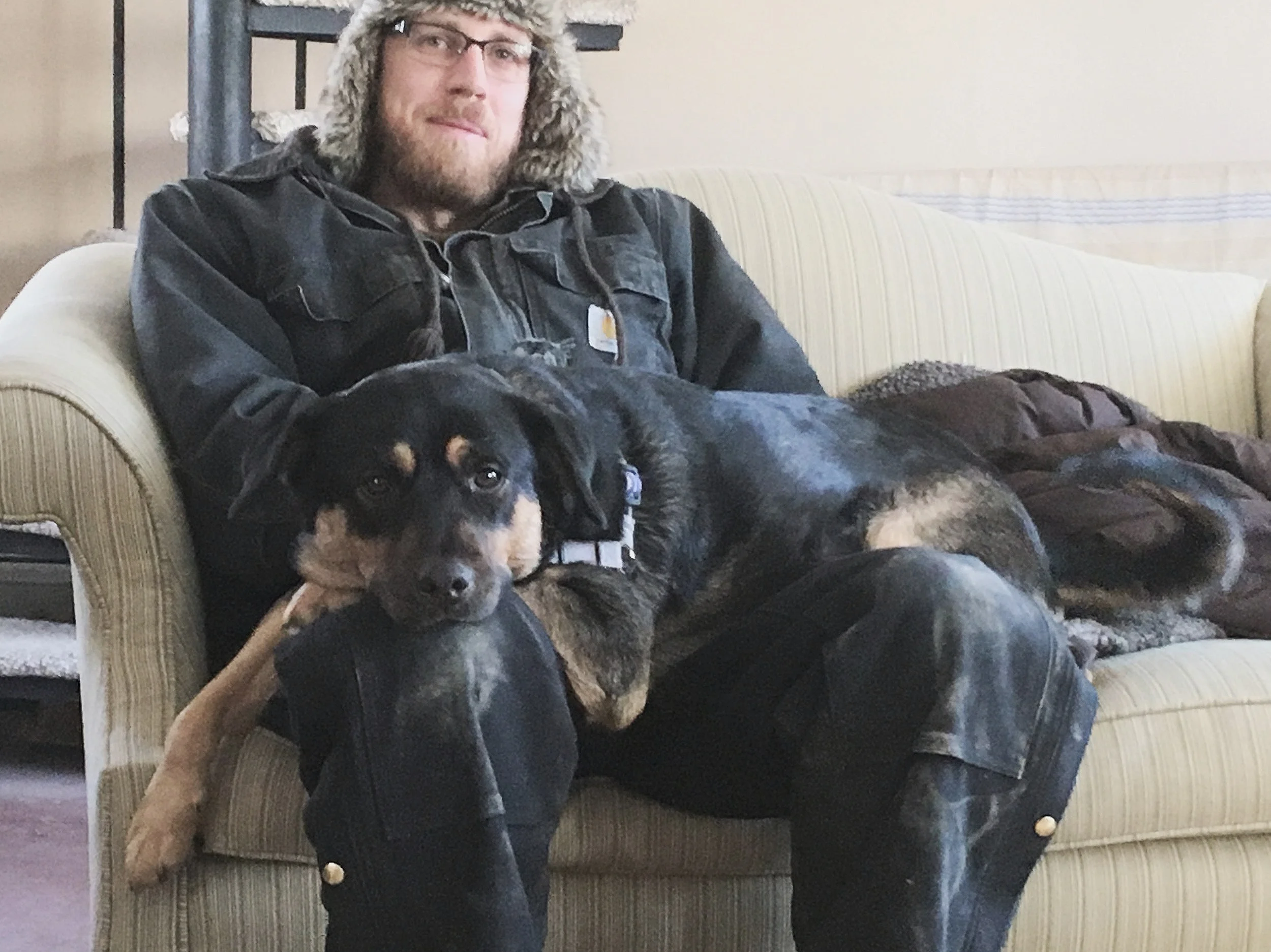 Paul Morgan, Cocktail Crusher, Front of House Anchor, Master of Sarcasm and Caretaker of Pup, Zoe