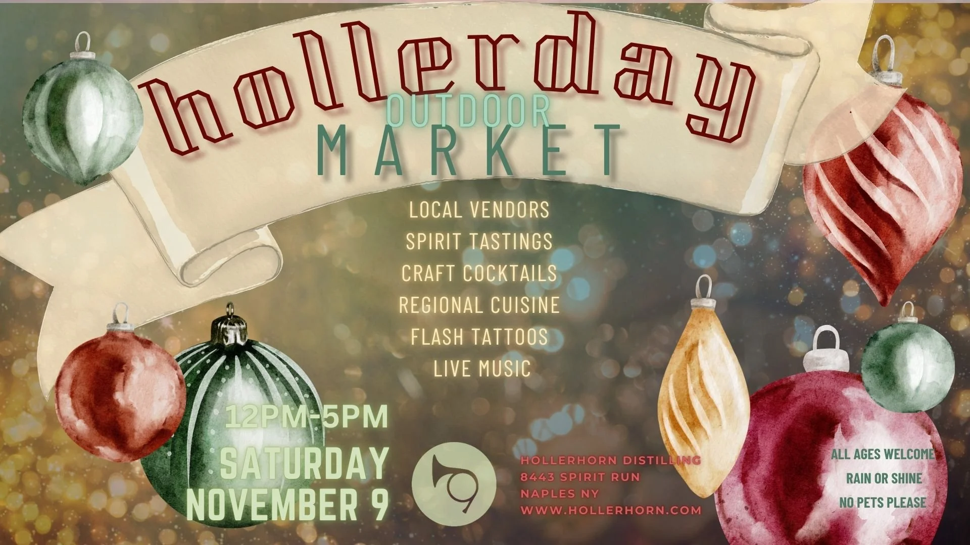 Hollerday Outdoor Market!!!