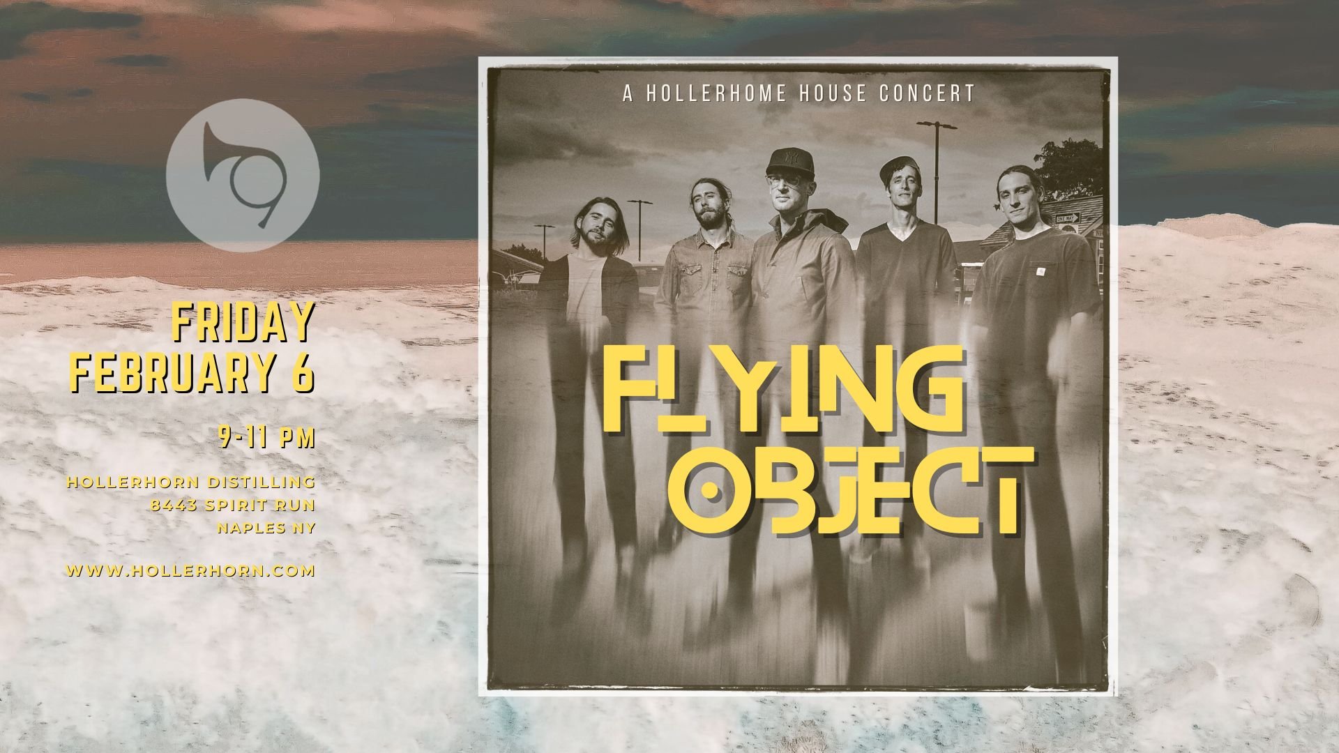 Hollerhome House Concert Series presents:  Flying Object