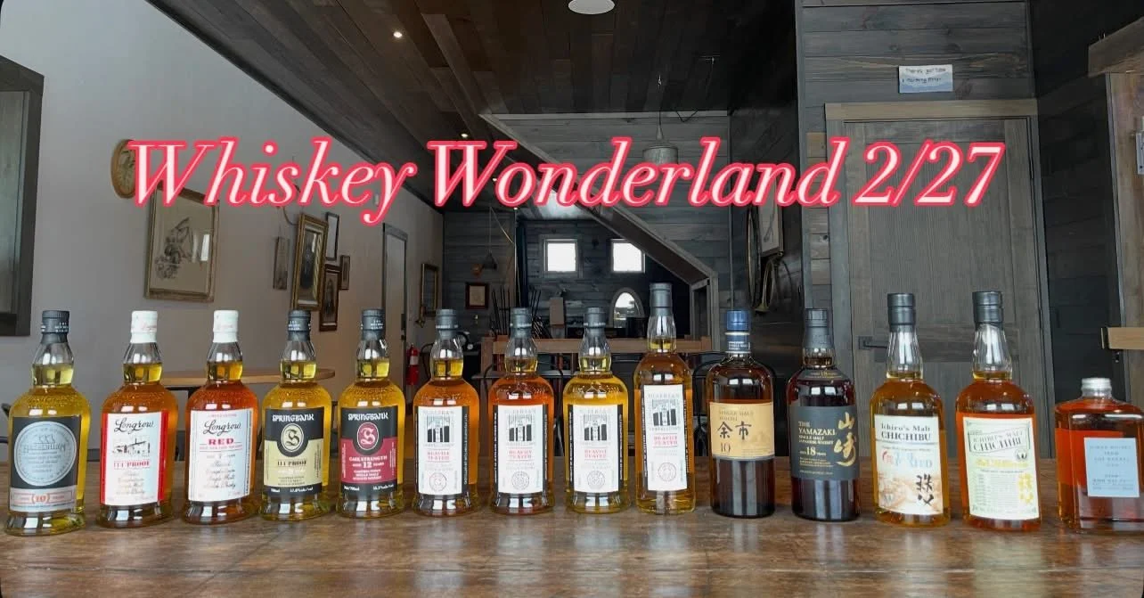 Whiskey Wonderland  Single Malt Whiskey Tasting