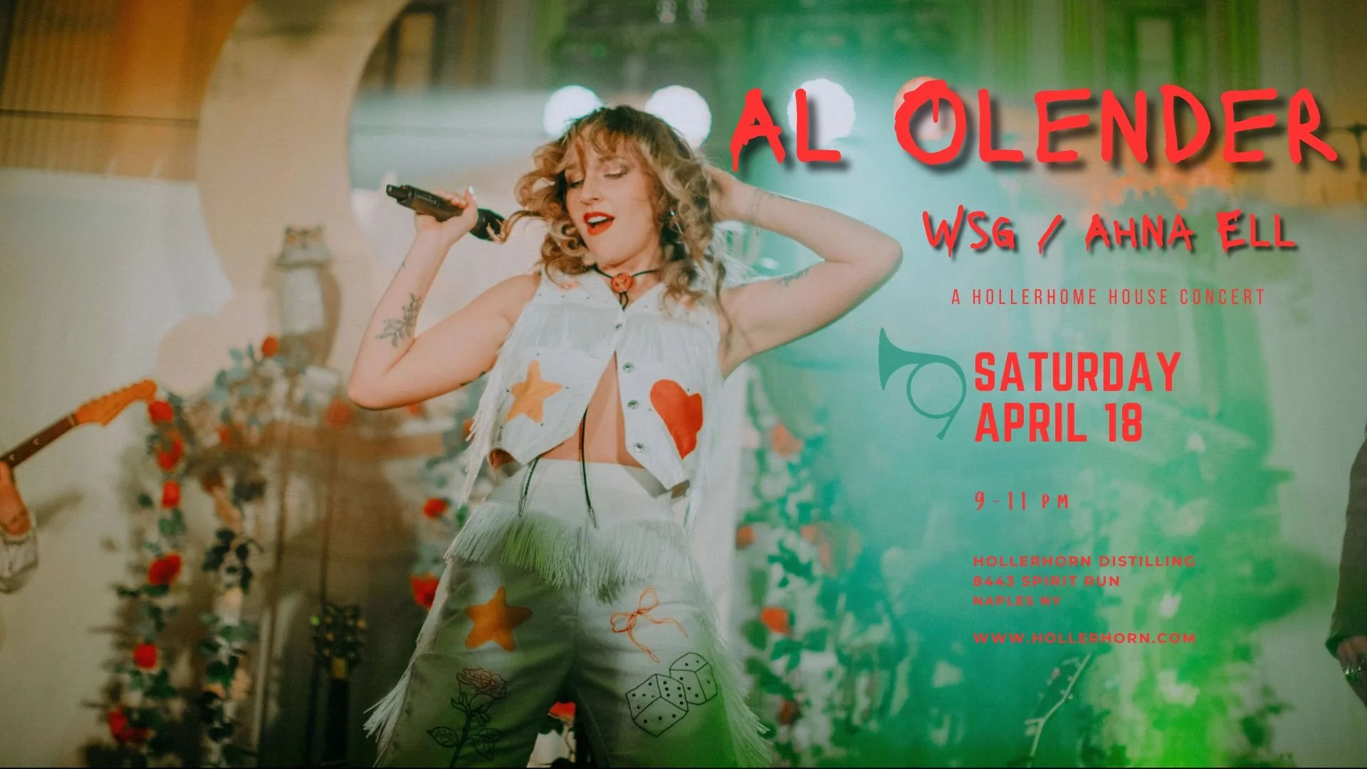 Hollerhome House Concert Series presents:  Al Olender wsg /  Ahna Ell