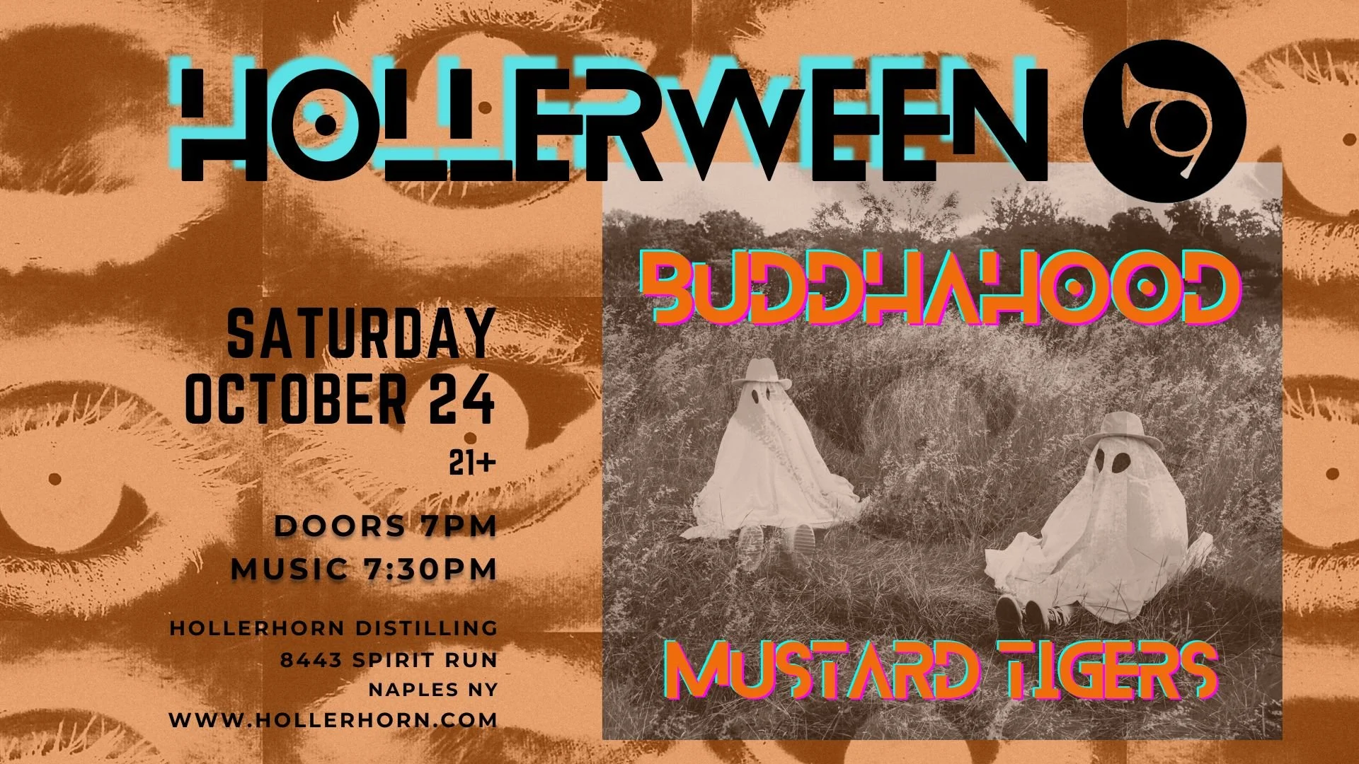Hollerween with Buddhahood &amp; the Mustard Tigers