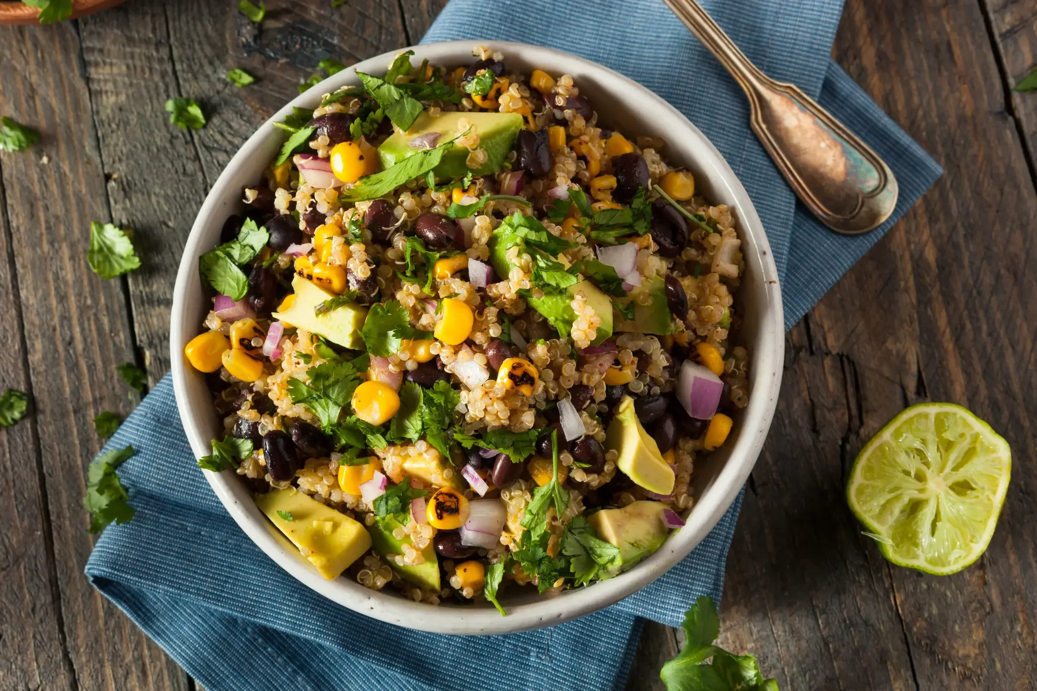 Healthy Vegetable Grain Bowl
