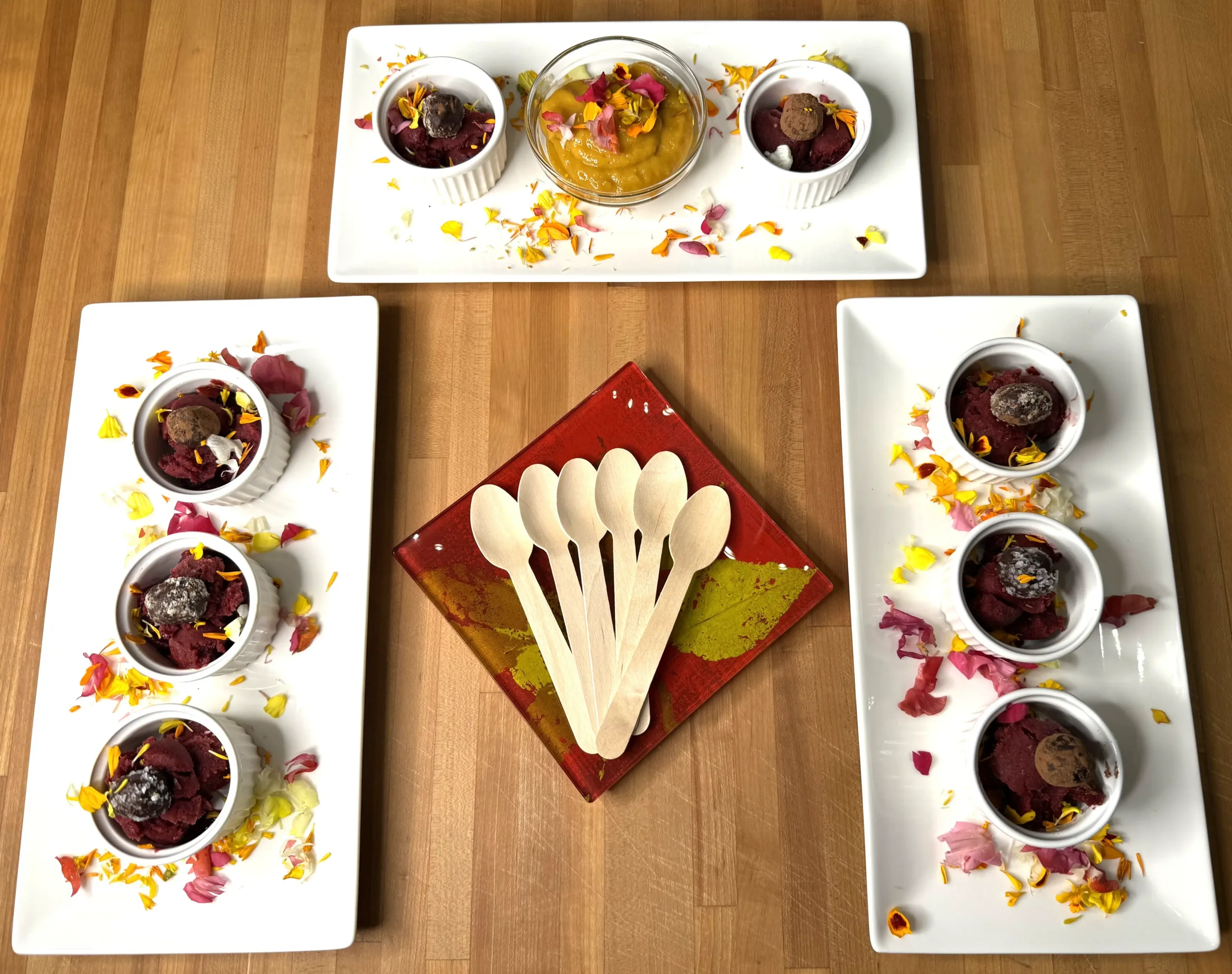 Bnorvell_Chai-Spiced Truffles with Black Cherry Sorbet.webp