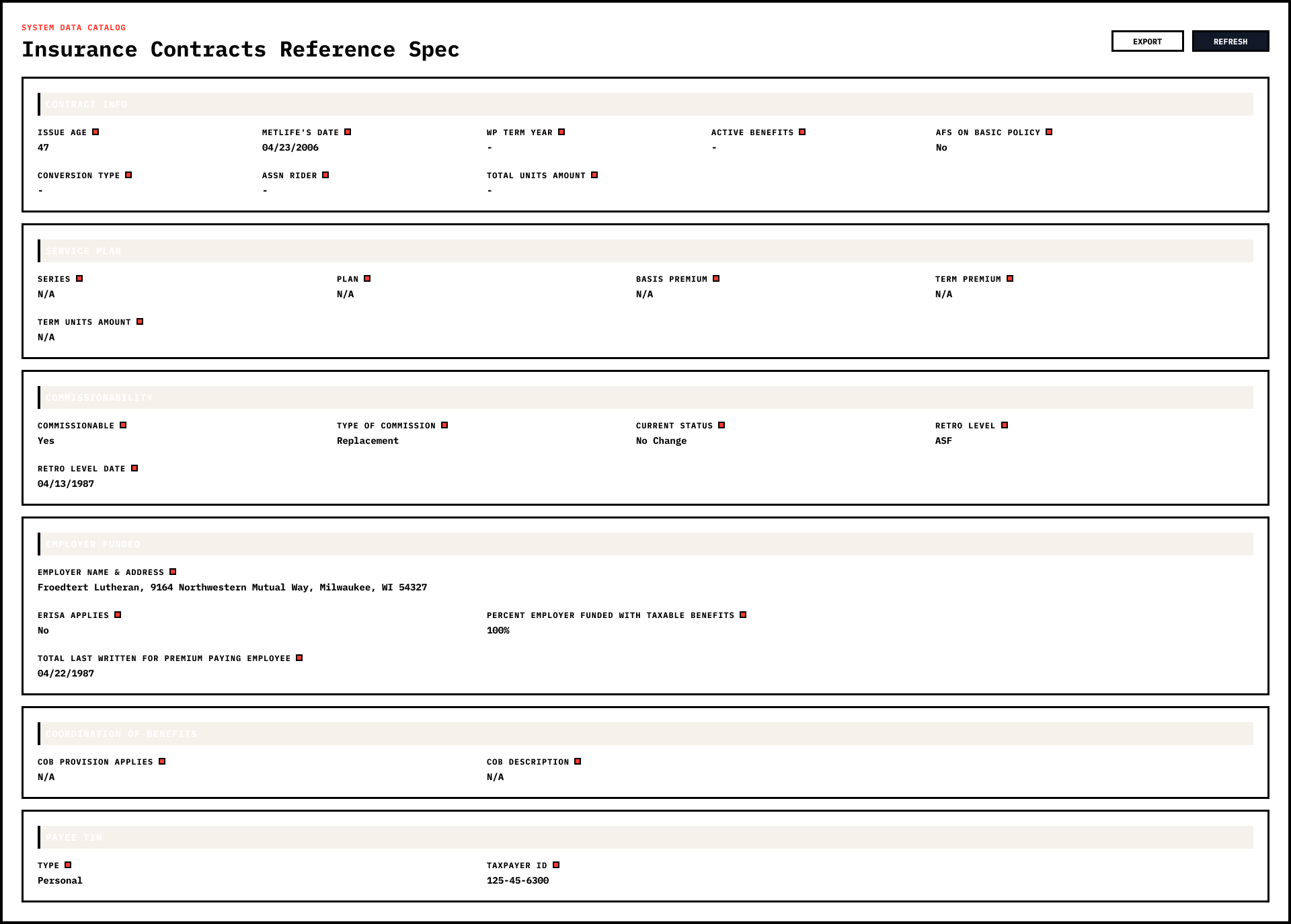 Results of the initial prompt, produced by Figma AI.