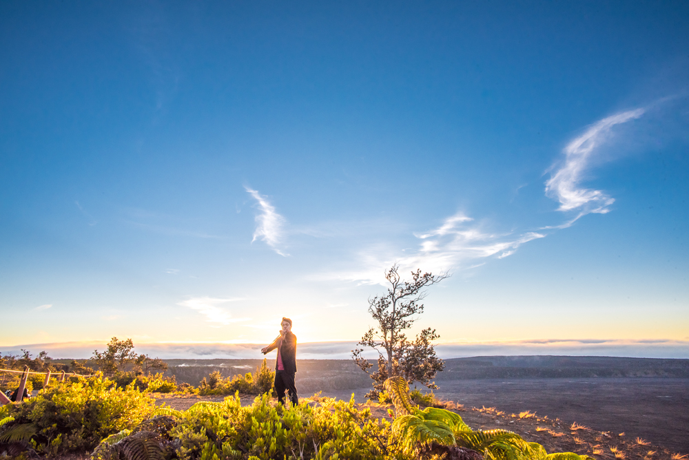 Sunrise concert at Hawai'i Volcanoes National Park